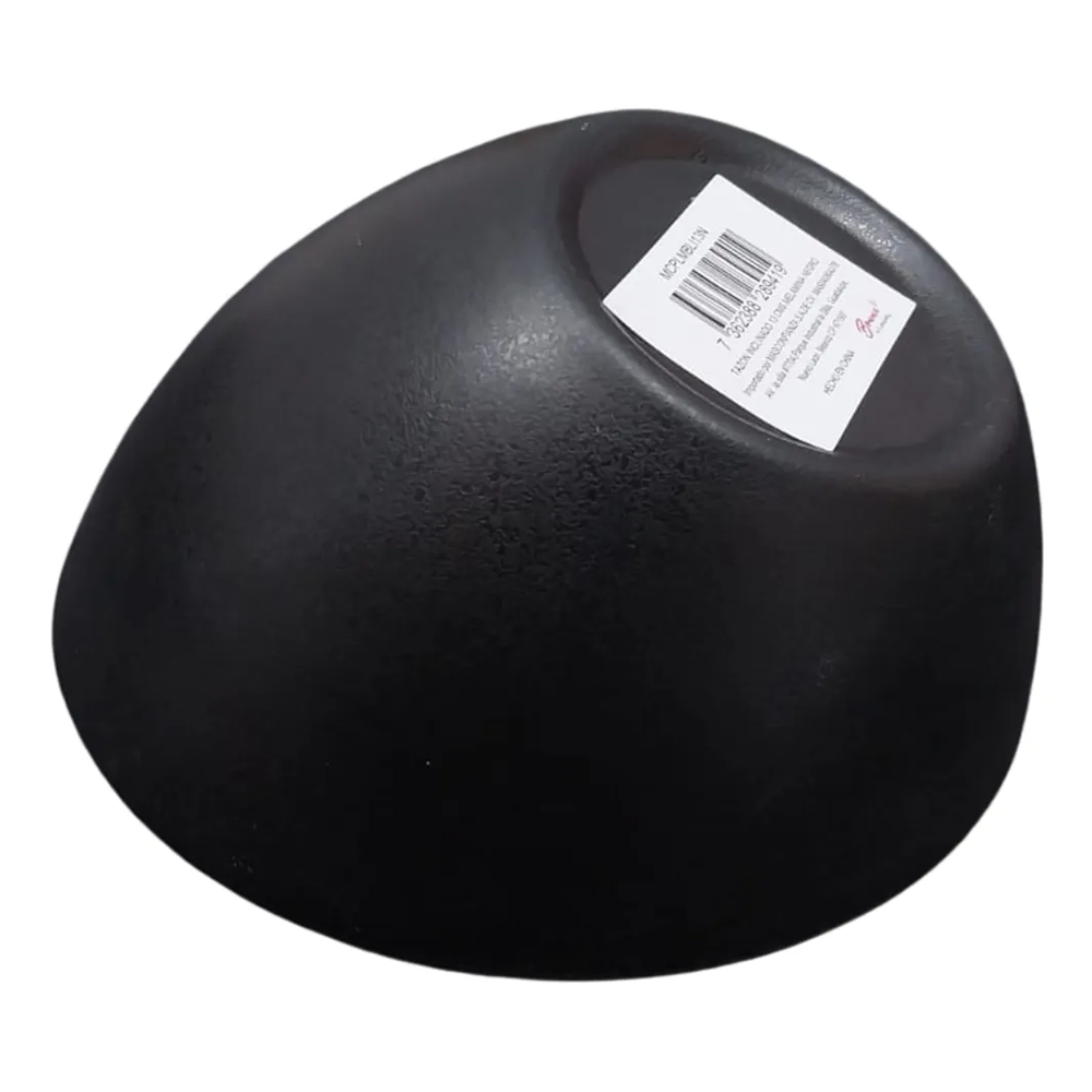 TAZON INCLINADO 13CM MELAMINA NEGRO