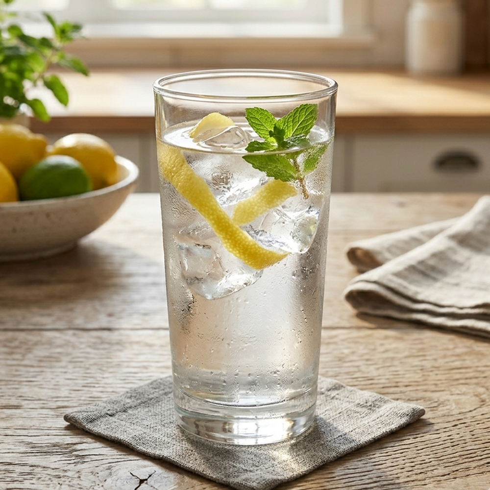 Vaso Cubero Lunita 9.9 oz / 295 ml de Vidrio Elegante | By Kinso Home