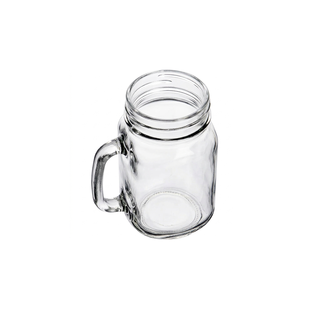 Tarro Mason Jar Liso 480 ml Estilo Vintage Multiusos | By Kinso Home