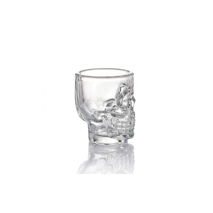 Vaso Tequilero Calavera 40 ml de Vidrio | By Kinso Home