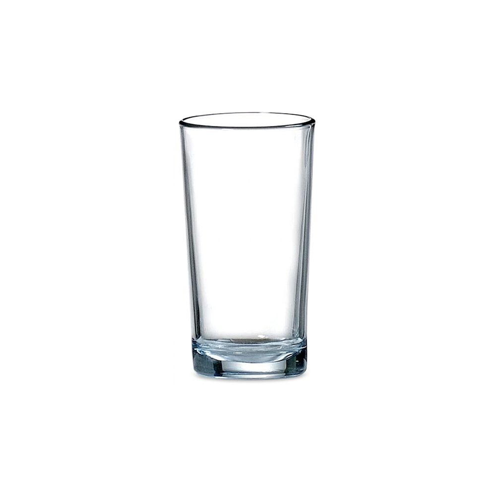 Vaso Juguero 230 ml / 7.7 oz de Vidrio Resistente | By Kinso Home