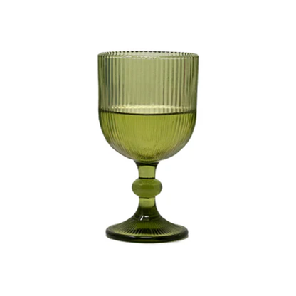 COPA AGUA VALENTINA 360 ML VERDE OLIVO