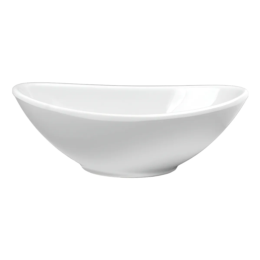 Ramekin De Melamina Tazon Ovalado Blanco 50 Ml