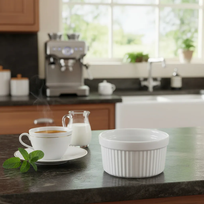 RAMEKIN HORNO 9 X 4.5 CM RALLADO MKM