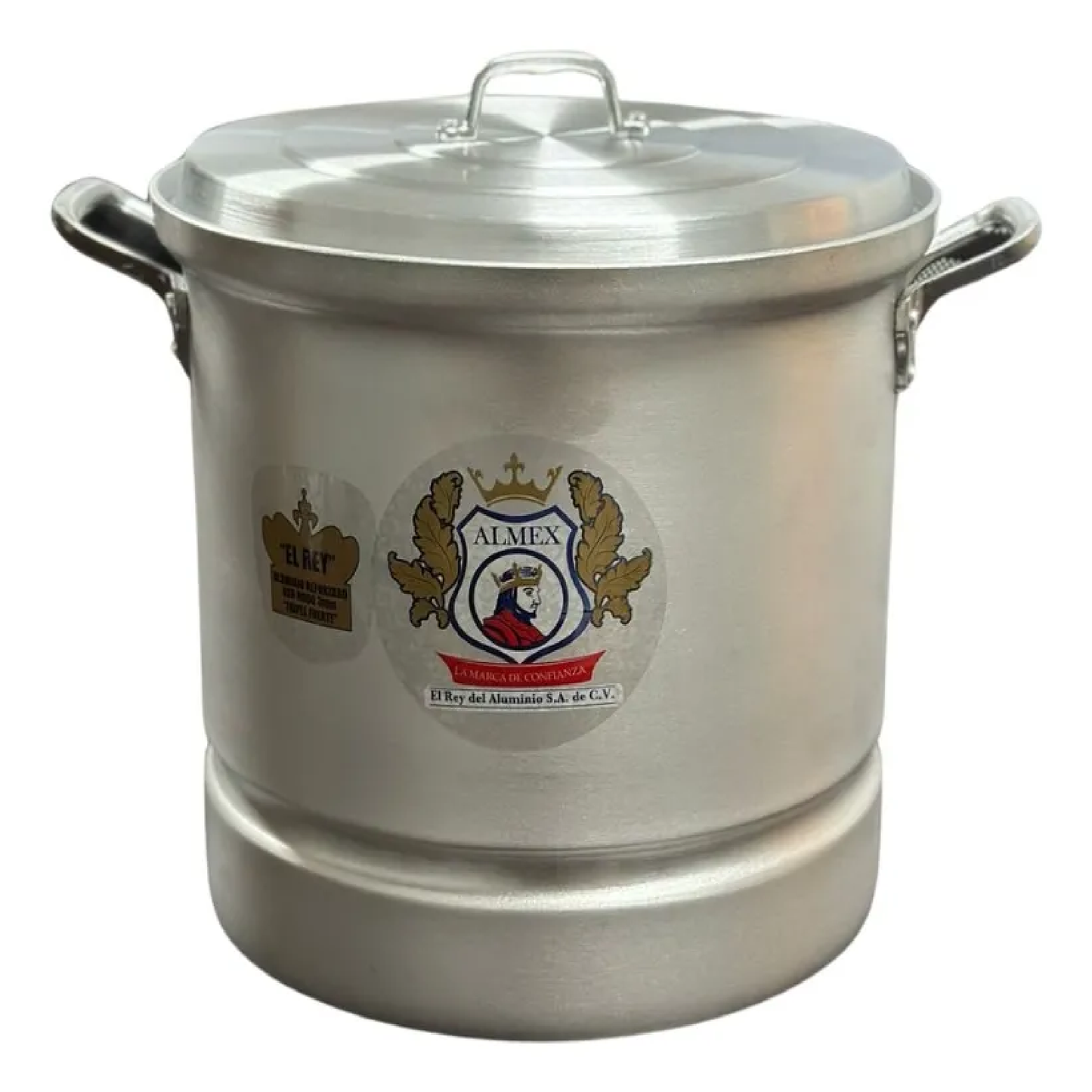 OLLA #30 20.5 LT ALUMINIO TRIPLE FUERTE EL REY