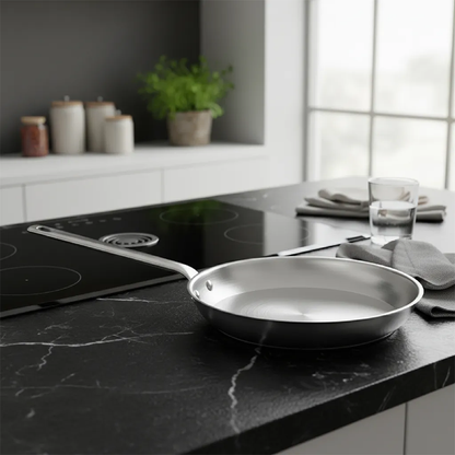 Sartén de Acero Inoxidable 40 cm para Cocina Profesional