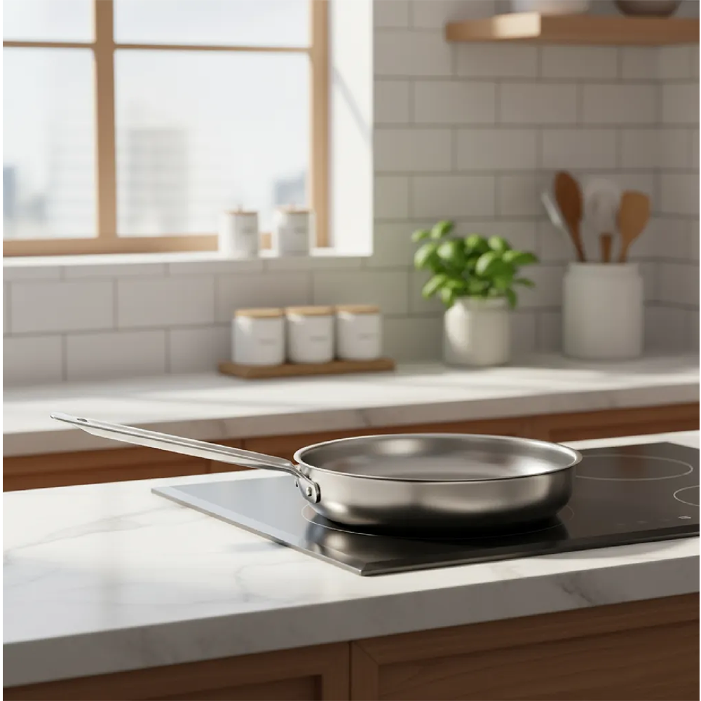 Sartén de Acero Inoxidable 40 cm para Cocina Profesional