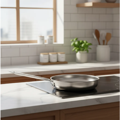 Sartén de Acero Inoxidable 40 cm para Cocina Profesional