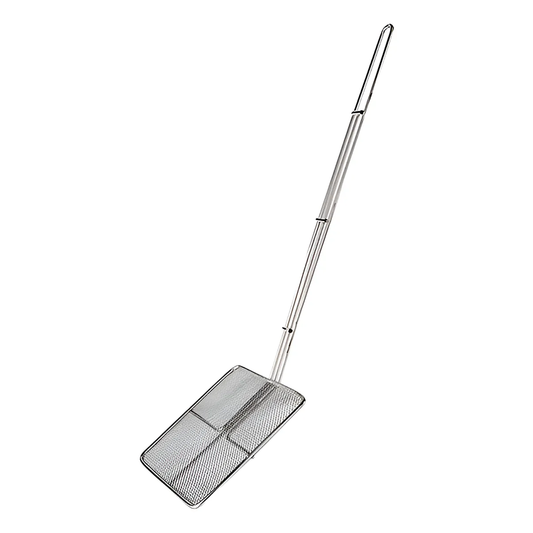 ESPUMADERA CUADRADA  6" CROMADA M FINA