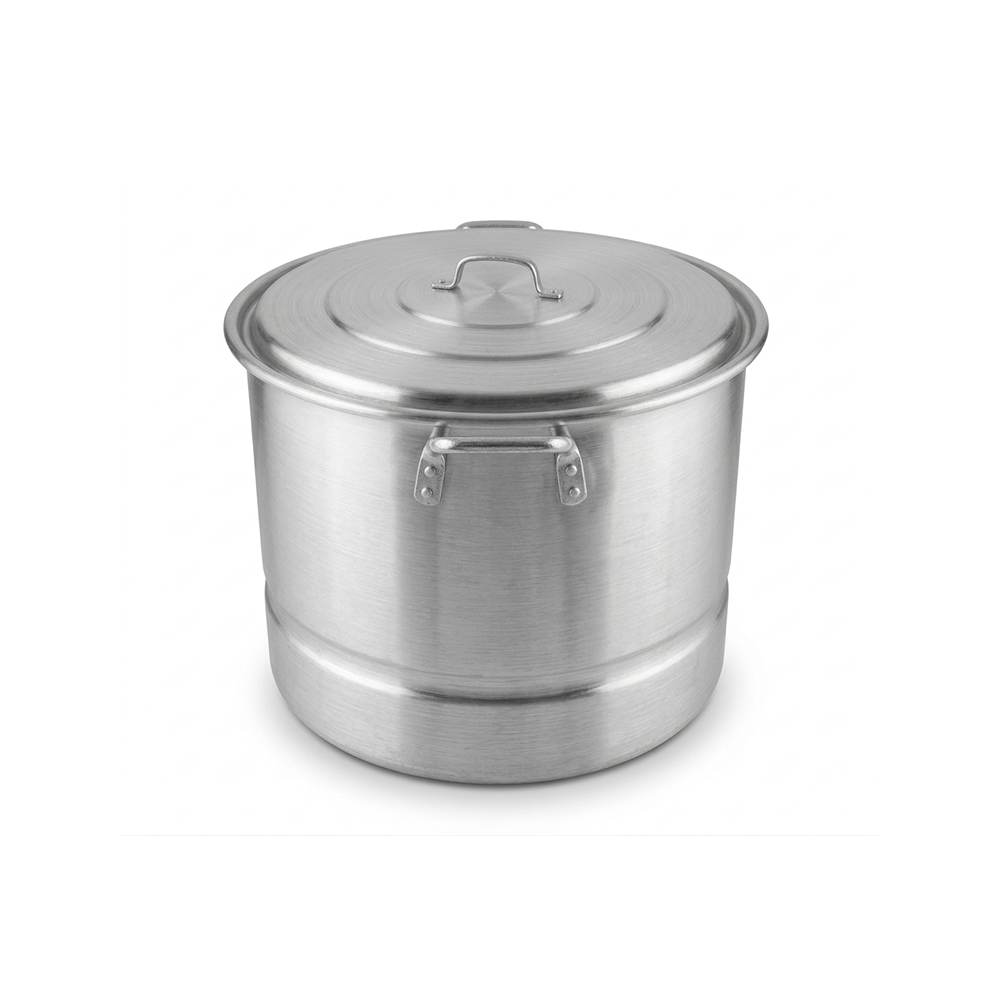 Vaporera #100 100 L de Aluminio Sencillo Uso Industrial | By Kinso Home