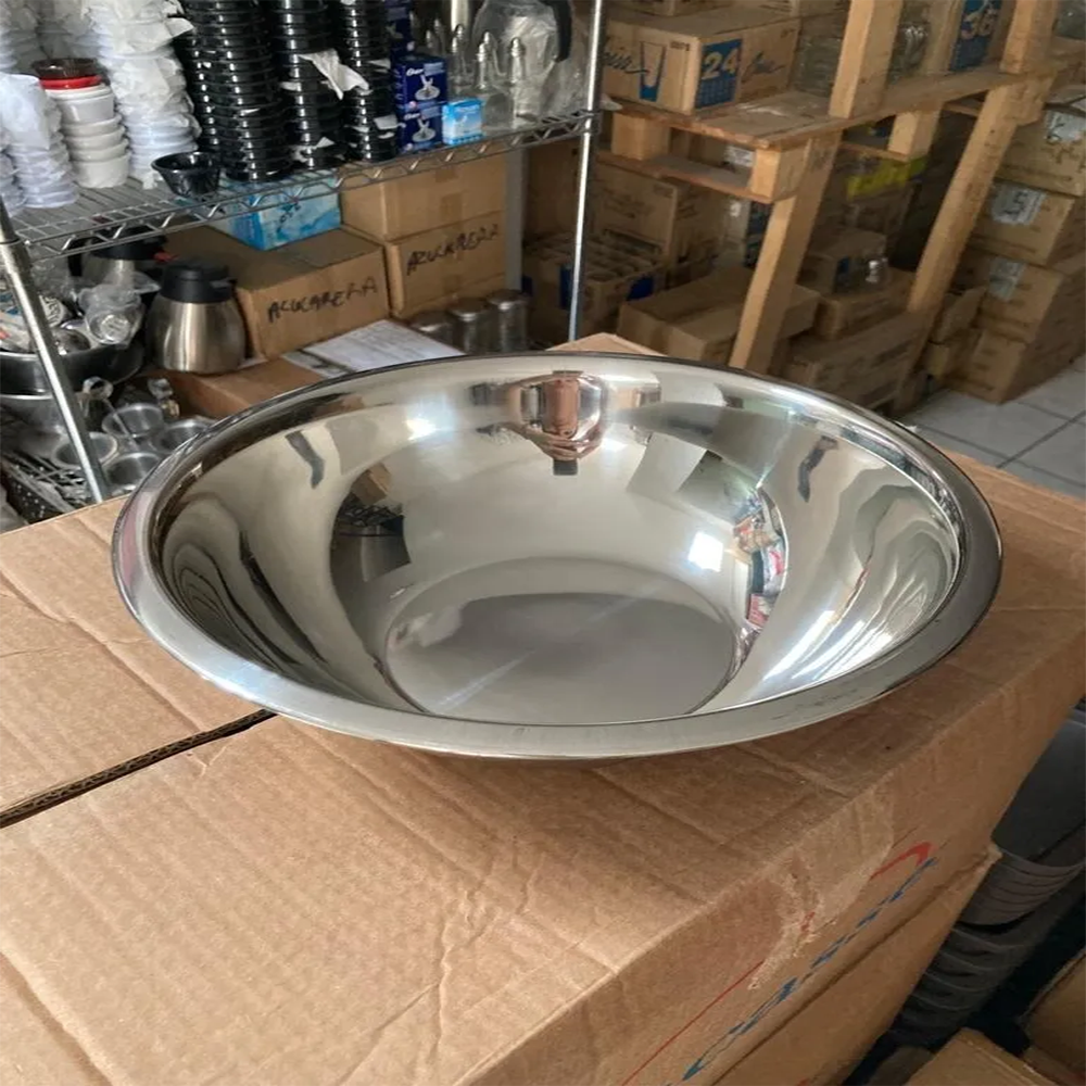 BOWL TAZÓN DE ACERO INOXIDABLE 34CM 7.6L