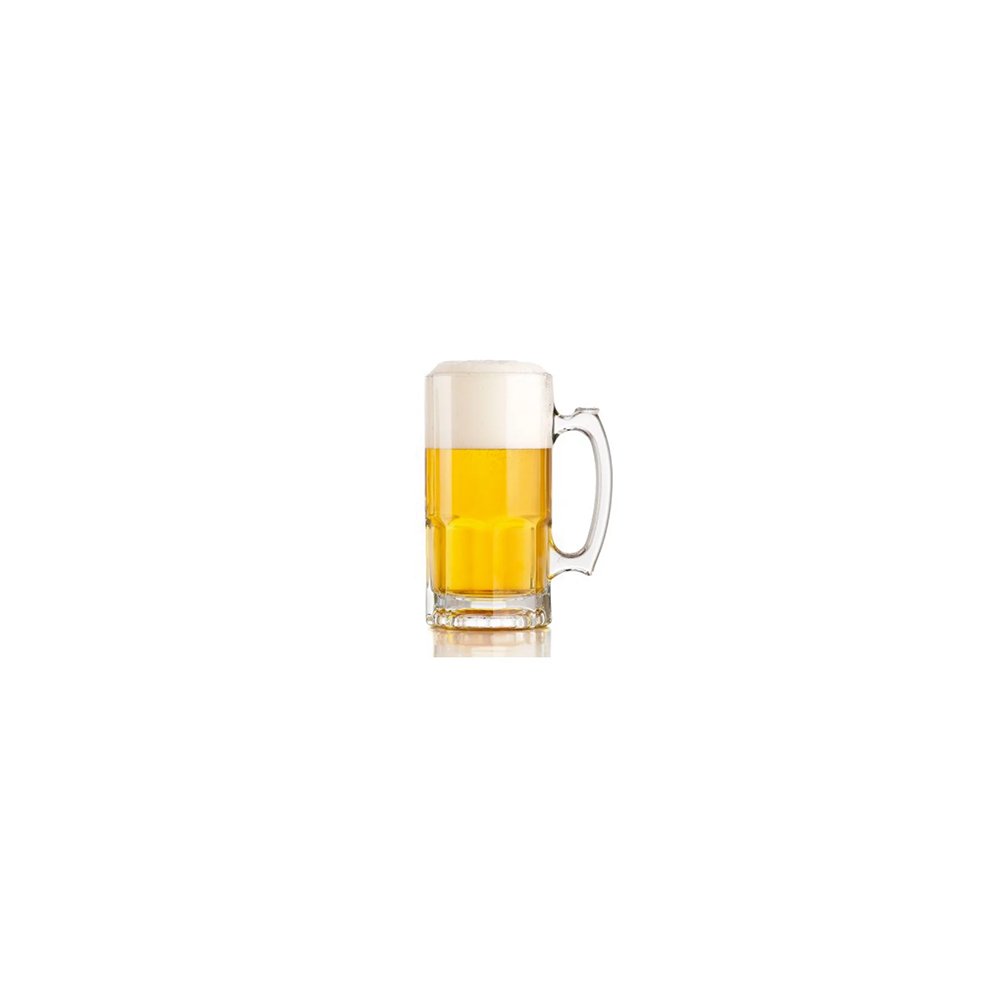 Tarro Cervecero Grande 34 oz / 1 L de Vidrio Resistente | By Kinso Home