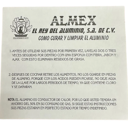 OLLA #30 20.5 LT ALUMINIO TRIPLE FUERTE EL REY