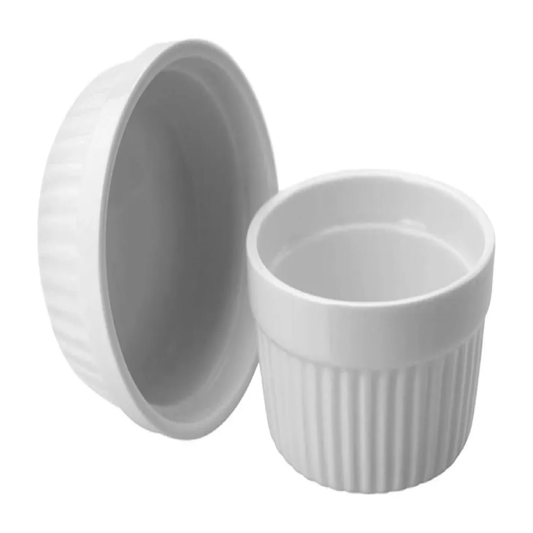 RAMEKIN HORNO 9 X 4.5 CM RALLADO MKM