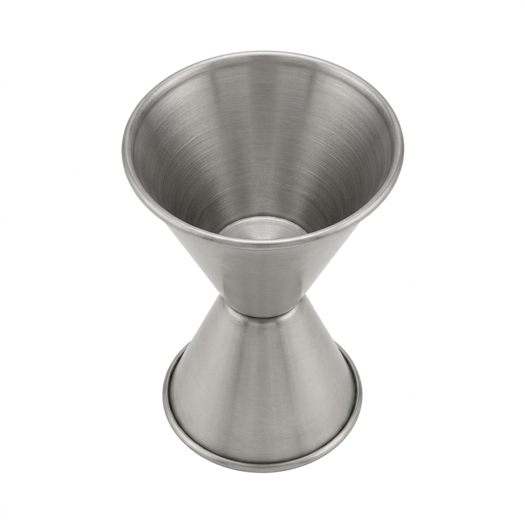 Jigger 1 y 2 oz Medidor de Bebidas de Acero Inoxidable para Coctelería | Kinso Home