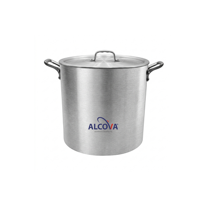 Olla Recta Experta Profesional 26 cm de Aluminio Resistente para Cocina | Alcova By Kinso Home