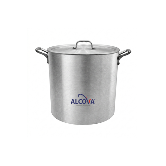 Olla Recta Experta Profesional 26 cm de Aluminio Resistente para Cocina | Alcova By Kinso Home