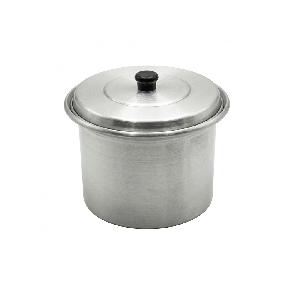 Olla Taquera 20 cm de Aluminio con Tapa para Cocina | Alcova By Kinso Home
