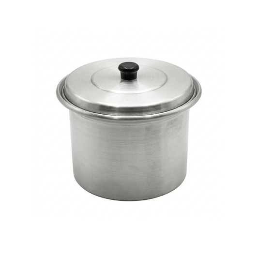 Olla Taquera 20 cm de Aluminio con Tapa para Cocina | Alcova By Kinso Home