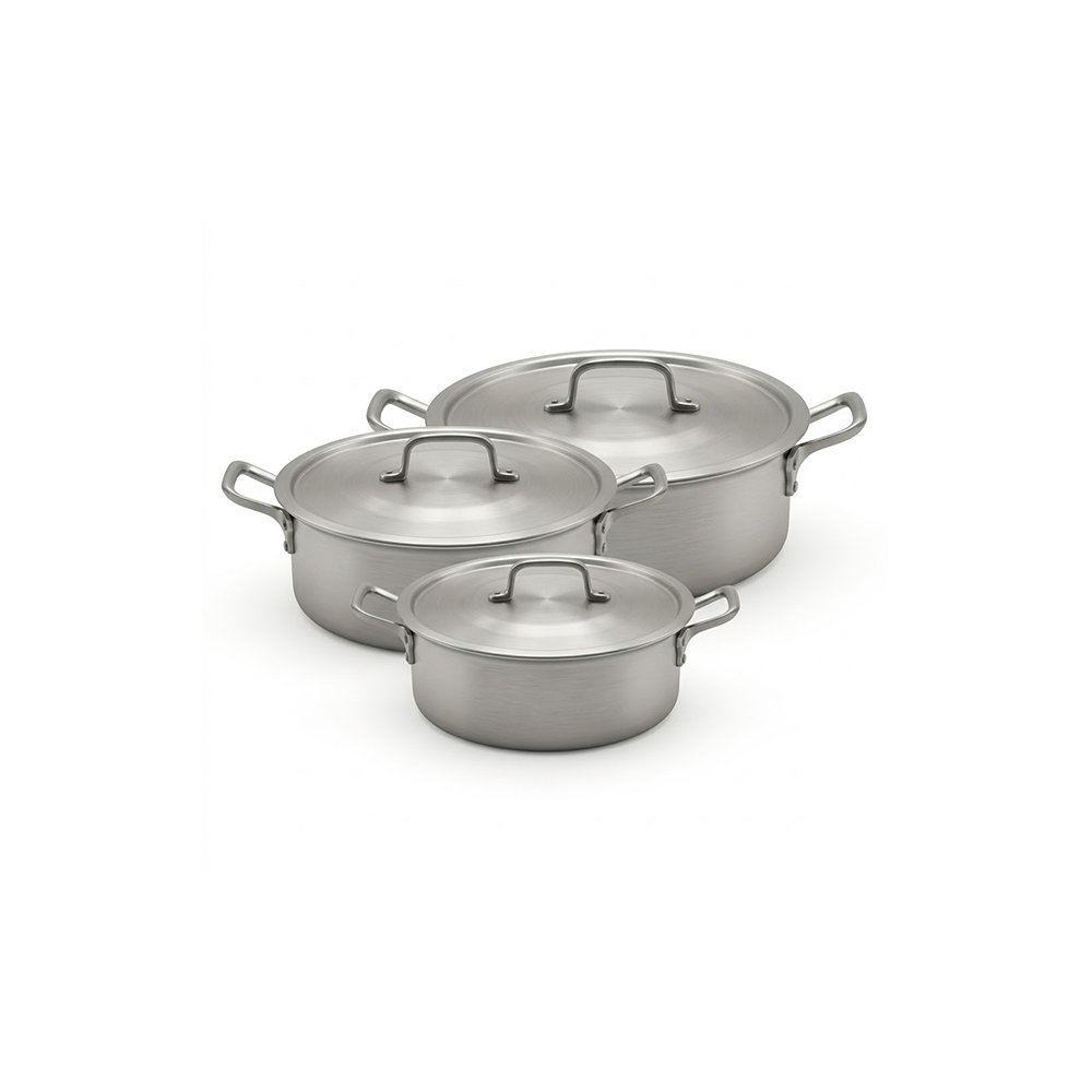 Juego de 3 Budineras 26 / 28 / 30 cm de Aluminio para Cocina | Alcova By Kinso Home